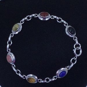 Vintage 12k gold-filled Egyptian Scarab Beetle Bug Bracelet